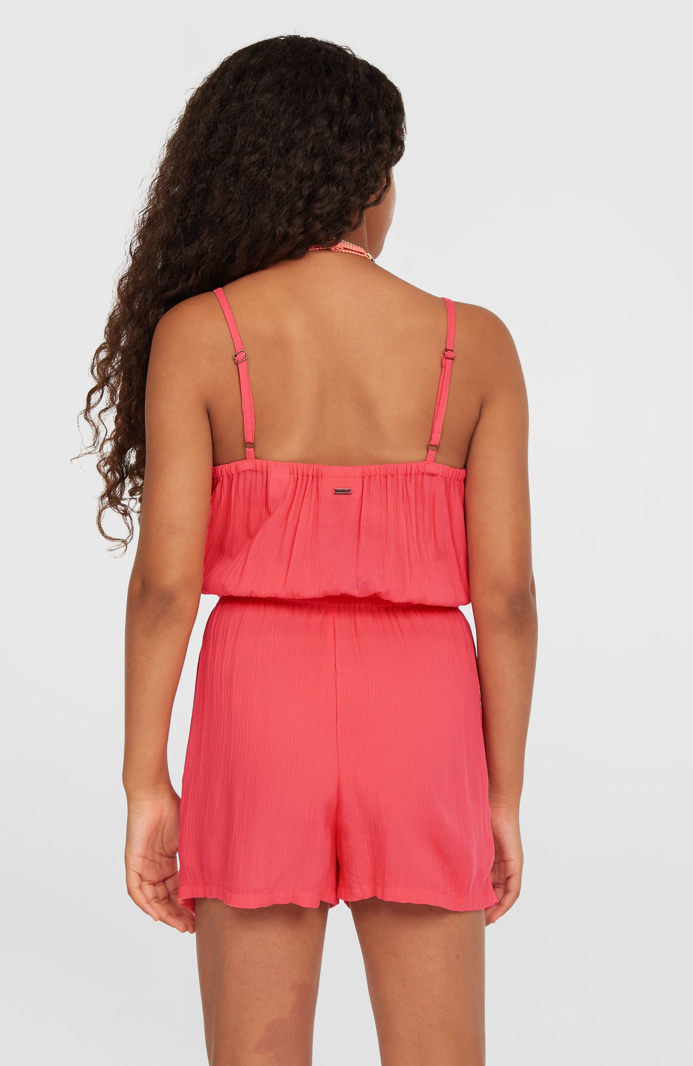 Summer geweven playsuit