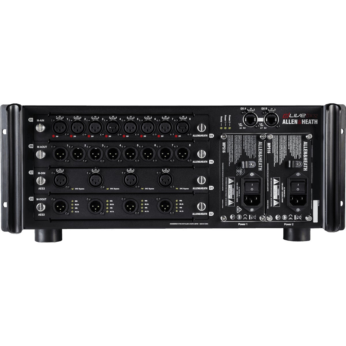Allen & Heath dLive DX32 4x 8ch expander voor dLive, Avantis, SQ en AHM-64