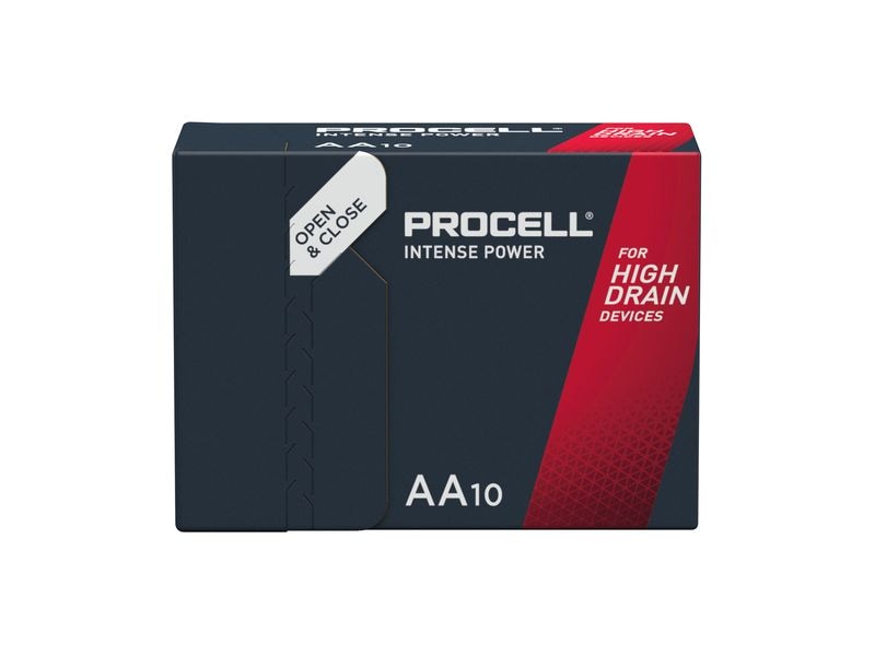 Duracell Batterie Procell Intense AA , 10 Stück Professionelle Alkaline-Batterie
