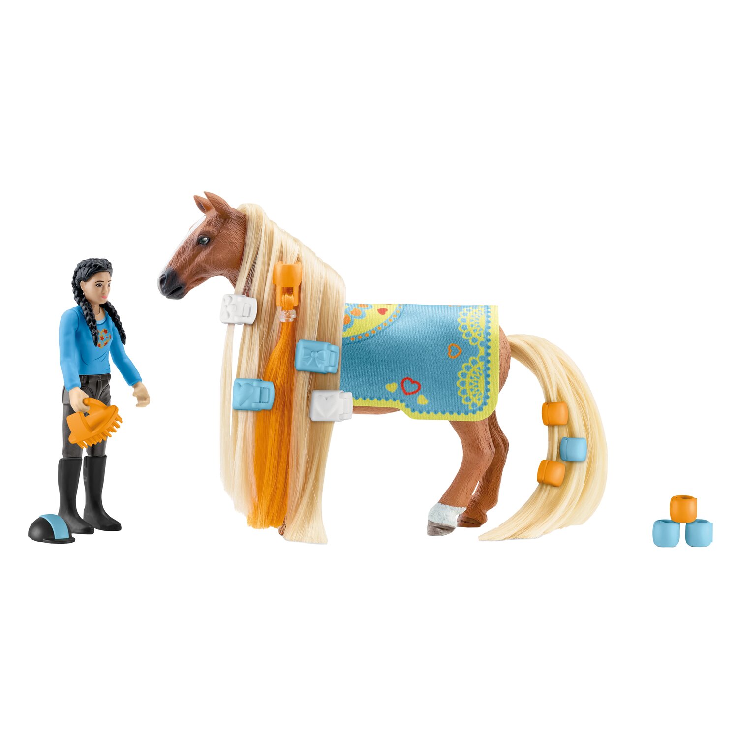 Schleich HORSE CLUB Kim und Caramelo Starter Set