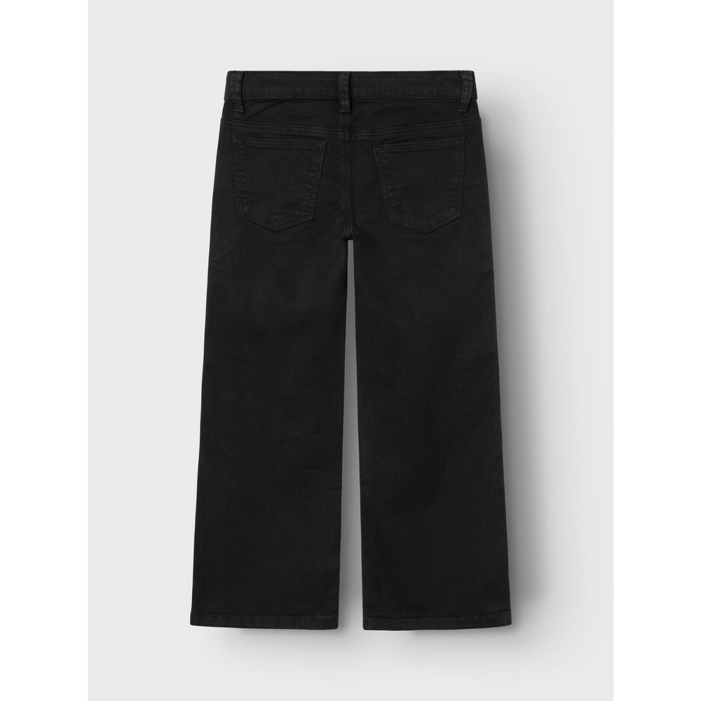 Køb Name It Black Rose Wide Twill Bukser Noos