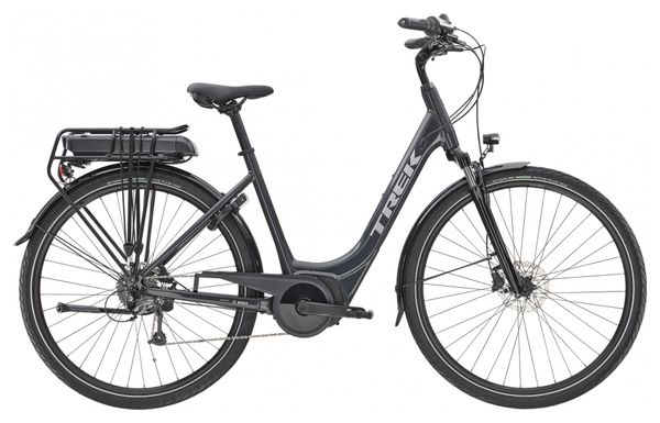 Vélo de Ville Électrique Trek VERVE  1 LOWSTEP Shimano Altus 8V Noir 300wh