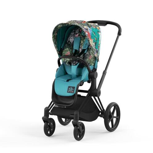 Poussette PRIAM Matt Black We the best Blue par DJ Khaled - CYBEX