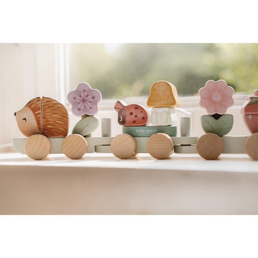 Køb Little Dutch Fairy Garden Multi Stabeltog Pindsvin
