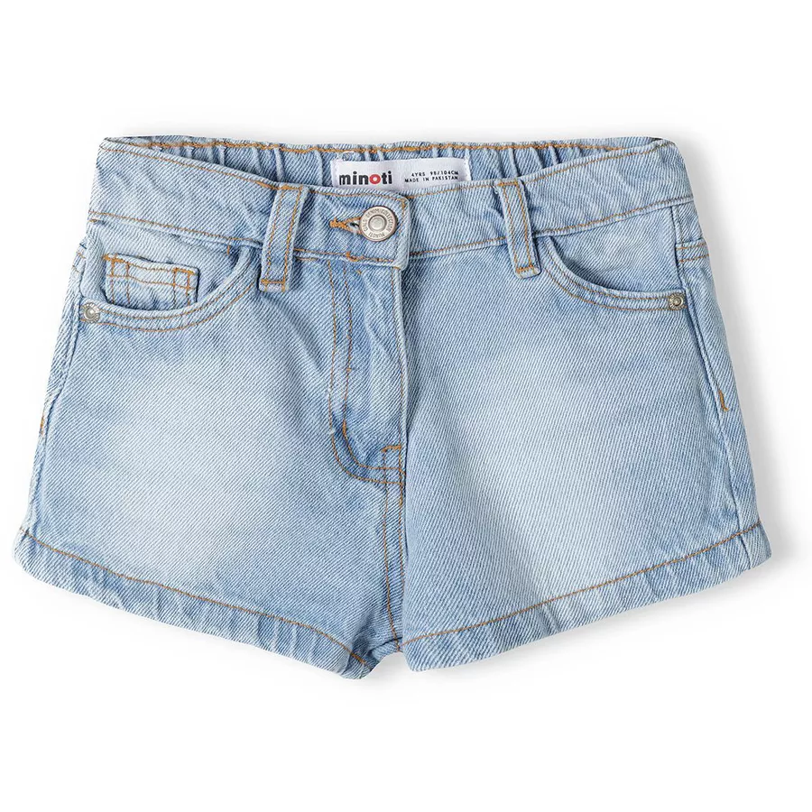 MINOTI Jeansshorts Denim-Hellblau