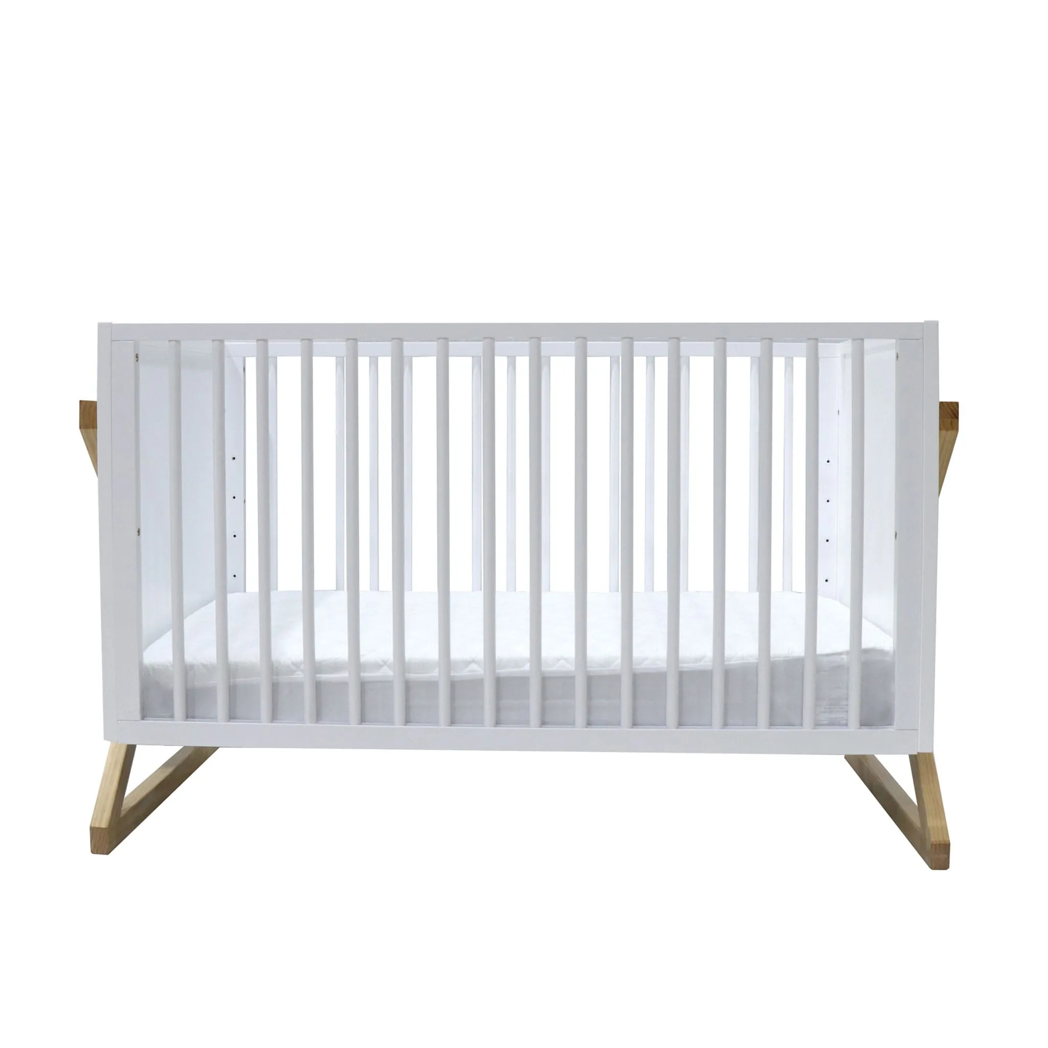 Stark International Couchette - Blanc  Bois Naturel