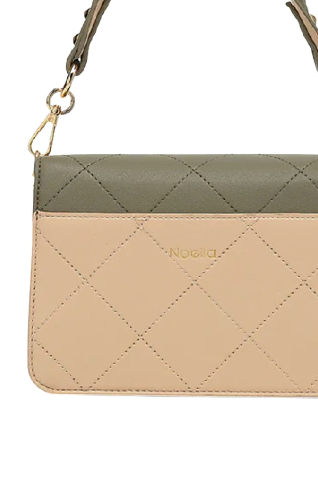 Noella Blanca Multi Compartment Bag army white beige