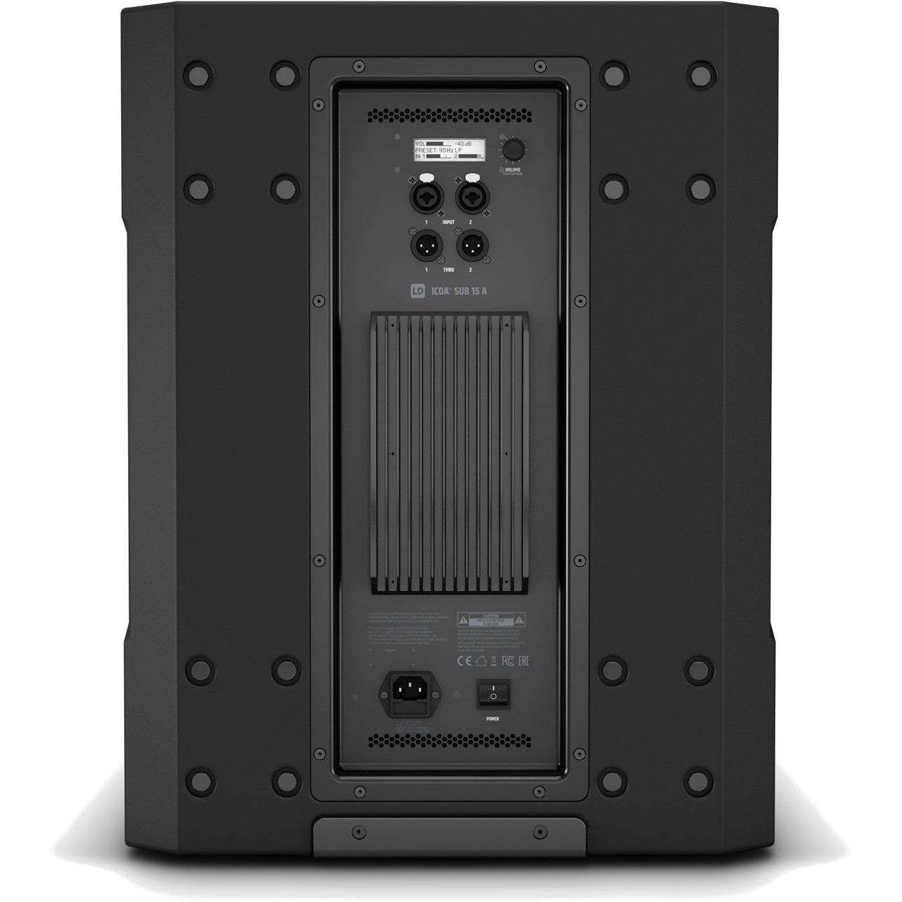 LD Systems ICOA SUB 15 A actieve 15 inch subwoofer 400 W