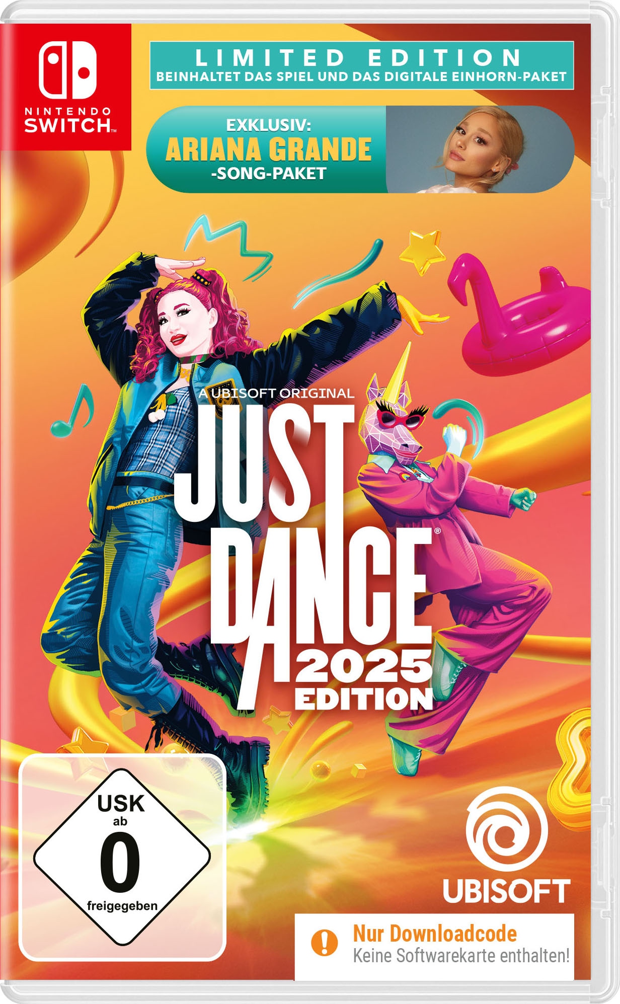 UBISOFT Spielesoftware »Just Dance 2025 Limited Edition (Code In A Box) / exklusiv bei OTTO /« Nintendo Switch