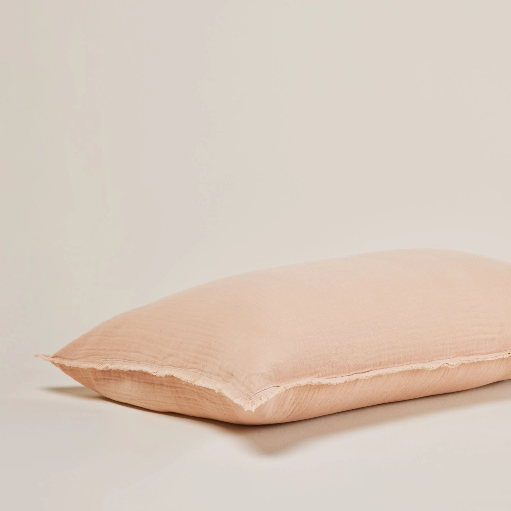 LOU - Lot de 2 taies d'oreiller | Rose