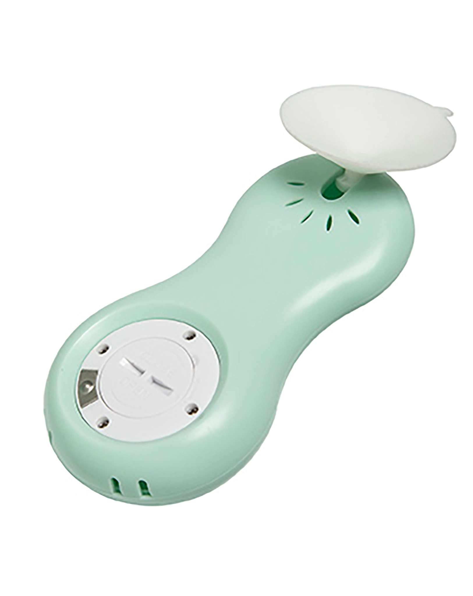 Badethermometer DIGITAL mit Saugnapf (12,5cm) in grün