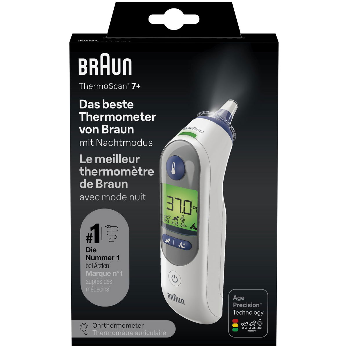 BraunBraun   ThermoScan 7+ IRT6525