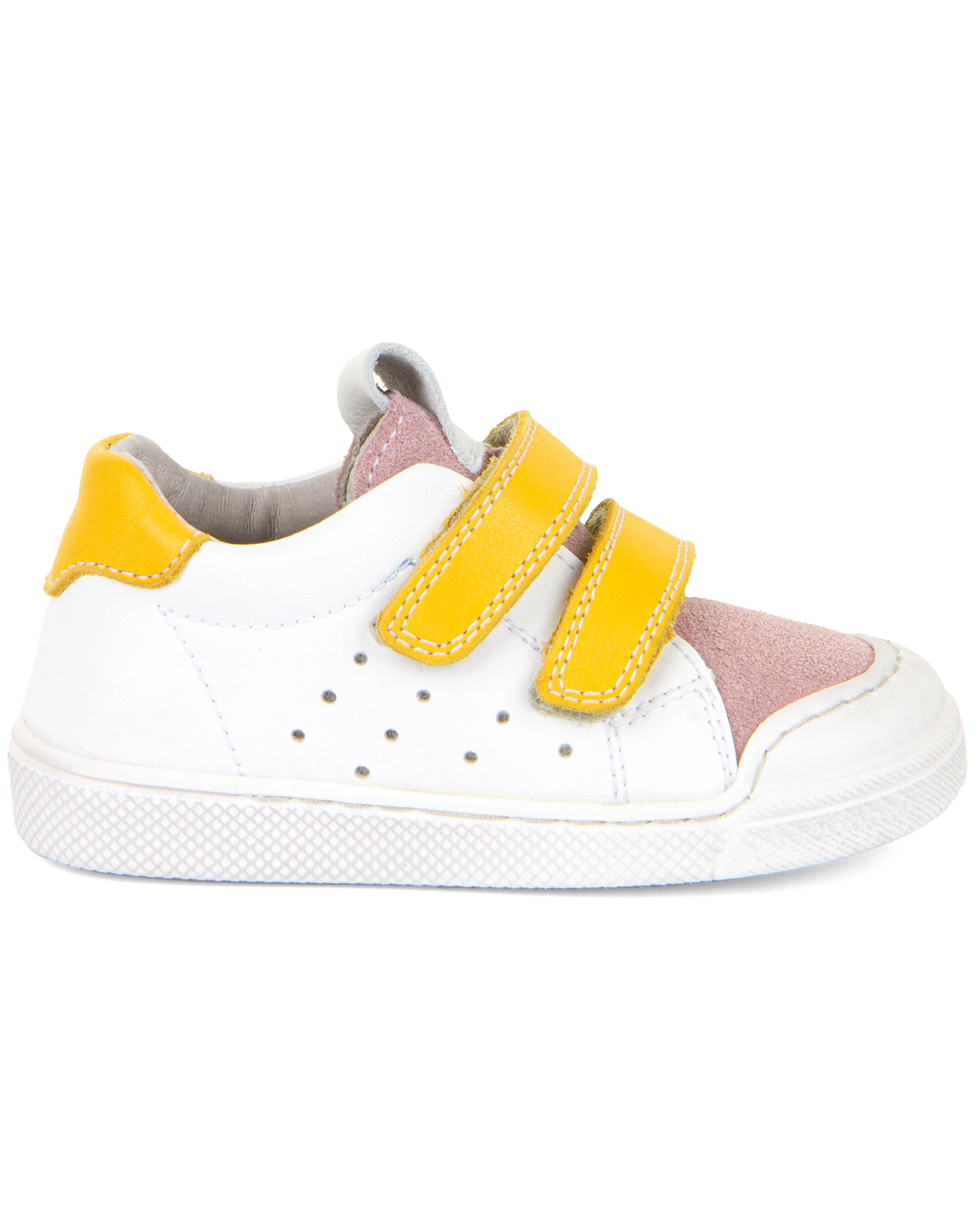 Klett-Halbschuhe ROSARIO RECYCLED in white/yellow
