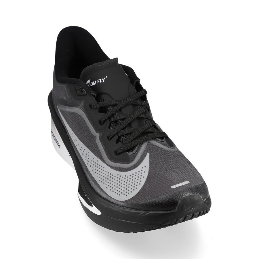 Nike Chaussures de Running Zoom Fly 6 - Noir/Blanc/Gris