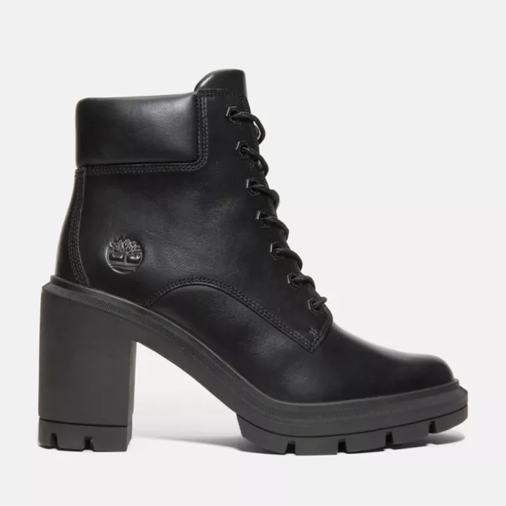 Bottine à lacets Allington Height pour femme en noir monochrome