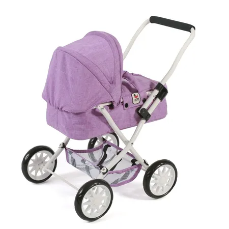 Bayer Chic 2000 Mini-Kuschelwagen SMARTY, Melange Flieder