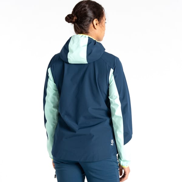 Softshell randonnée DARE 2B W TORREK LITE JACKET MINT GREEN/MOONLIGHT DENIM