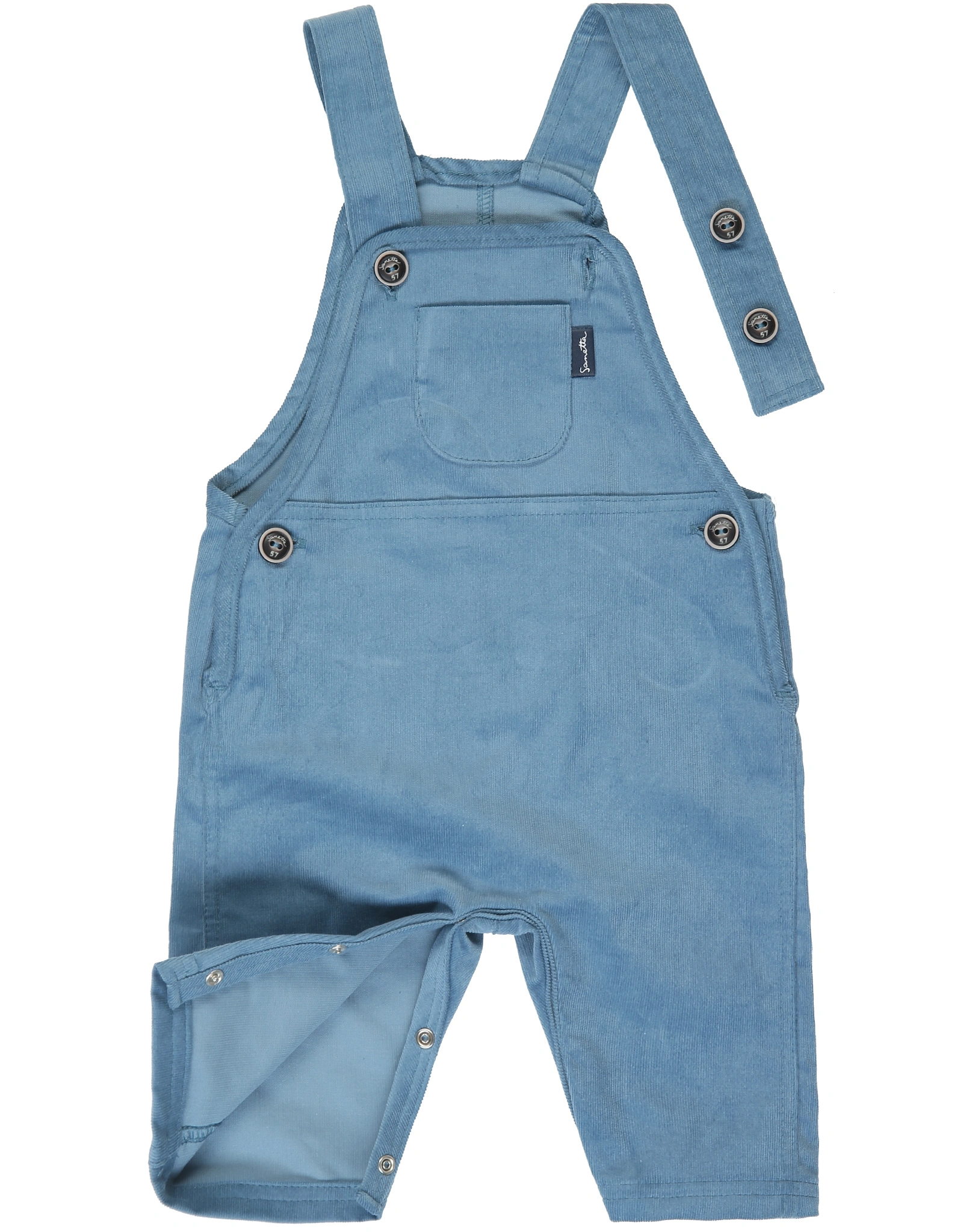 Cord-Latzhose BLU ZORRO in blau