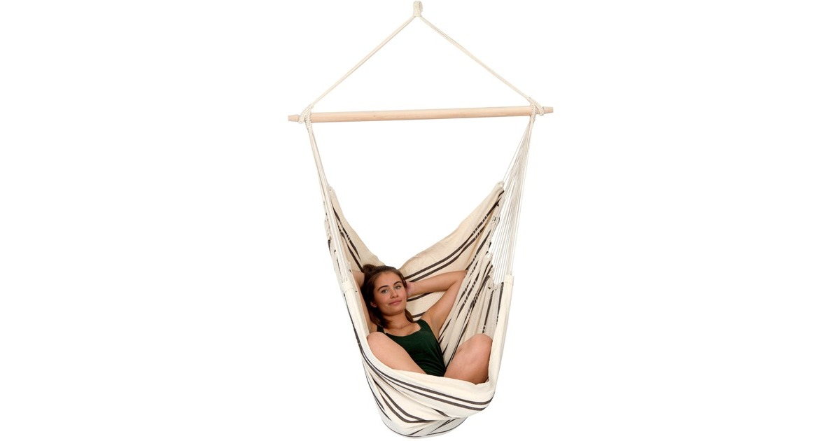 AmazonasBrasil Cappuccino hangstoel  (Wit)