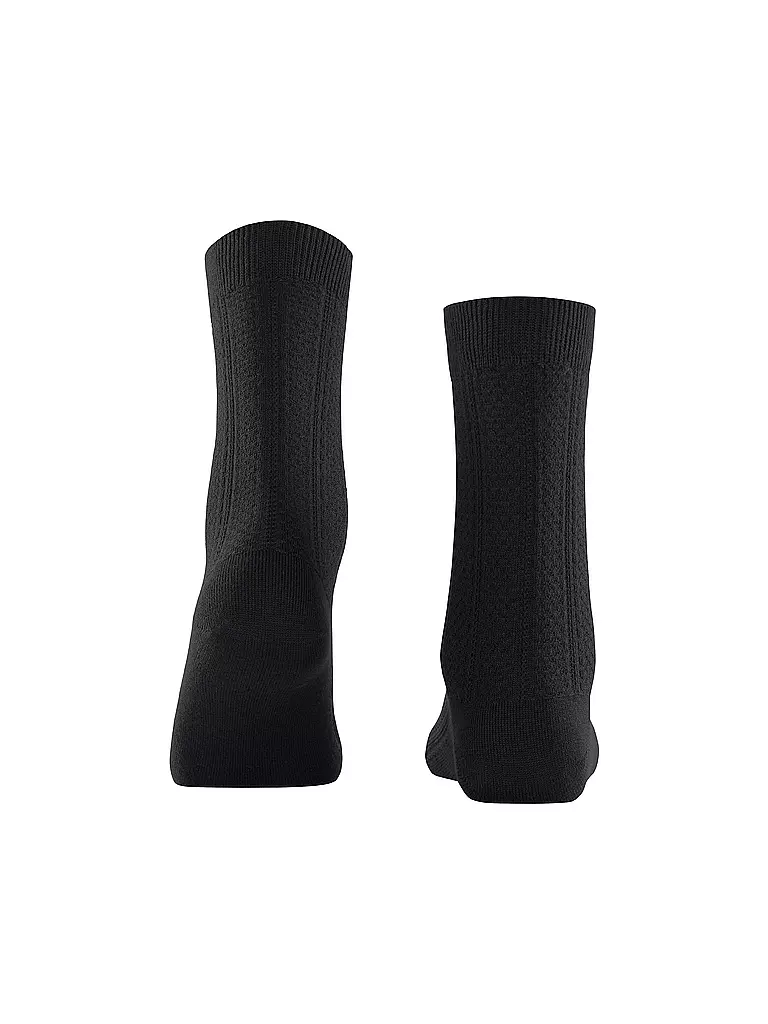FALKE Socken NEEDLEPOINT black schwarz