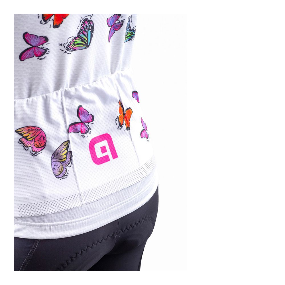 Ale BUTTERFLY - Maillot Femme bianco/white