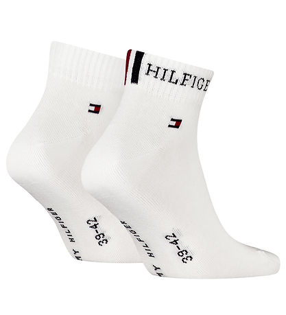 Tommy Hilfiger Socken - 2er-Pack - Viertel - Weiß