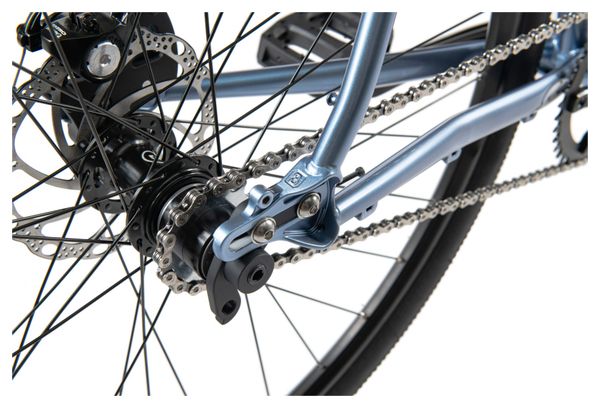 Gravel Bike Bombtrack Arise Single Speed 650b Bleu Metallic Pearl 2021