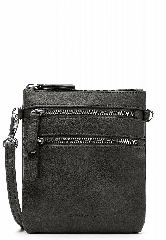 Emma E&N Handtasche mit Reissverschluss .100N black