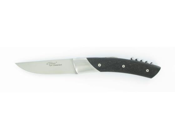 Trappeur Grand Cru EBENE Couteau de Poche Le Thiers par Chambriard
