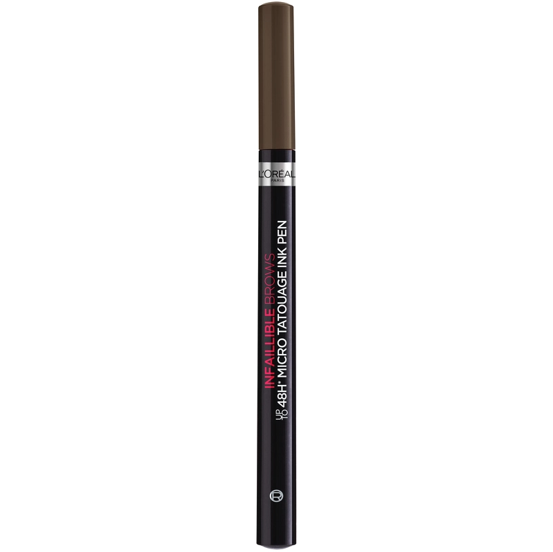 L'Oréal Paris Cosmetics Infaillible Brows 48H Micro Tatouage Ink Pen 1 gr. - 1.0 Ebony