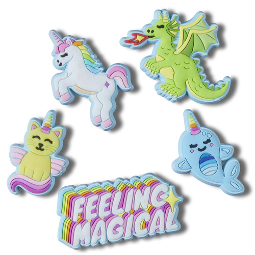 Crocs - JIBBITZ FEELING MAGICAL 5 PACK - Multicolore