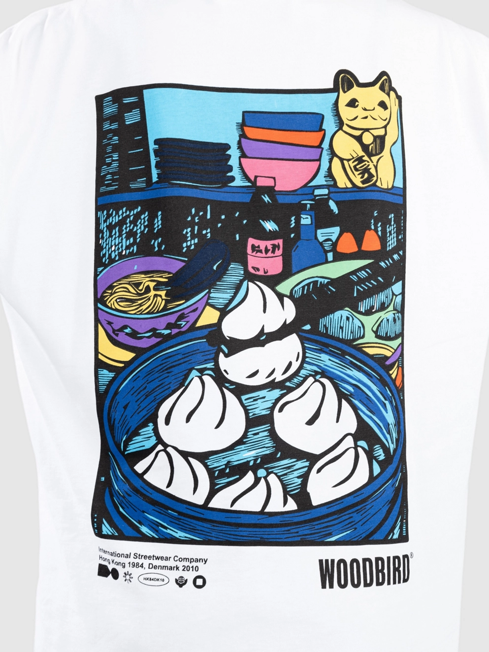Woodbird Baine Dimsum T-Shirt white