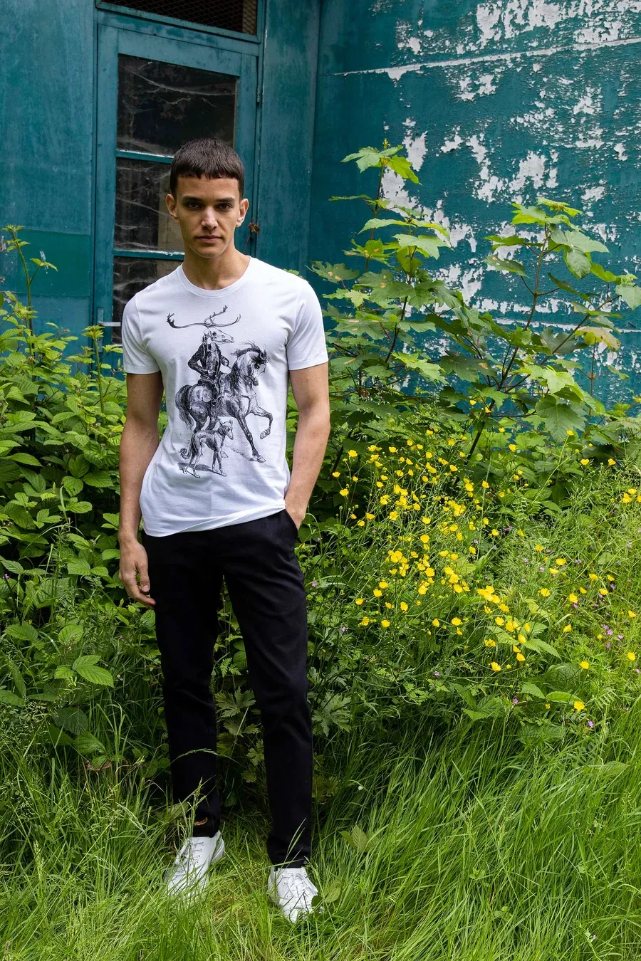 T-Shirt imprimé le messager Misericordia