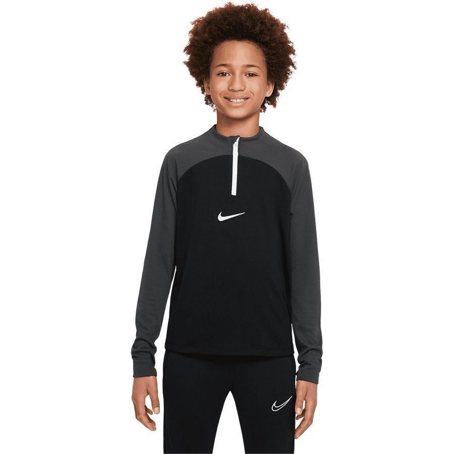 Nike Maillot d'Entraînement Dri-FIT Academy Pro Drill - Noir/Gris/Blanc Enfant