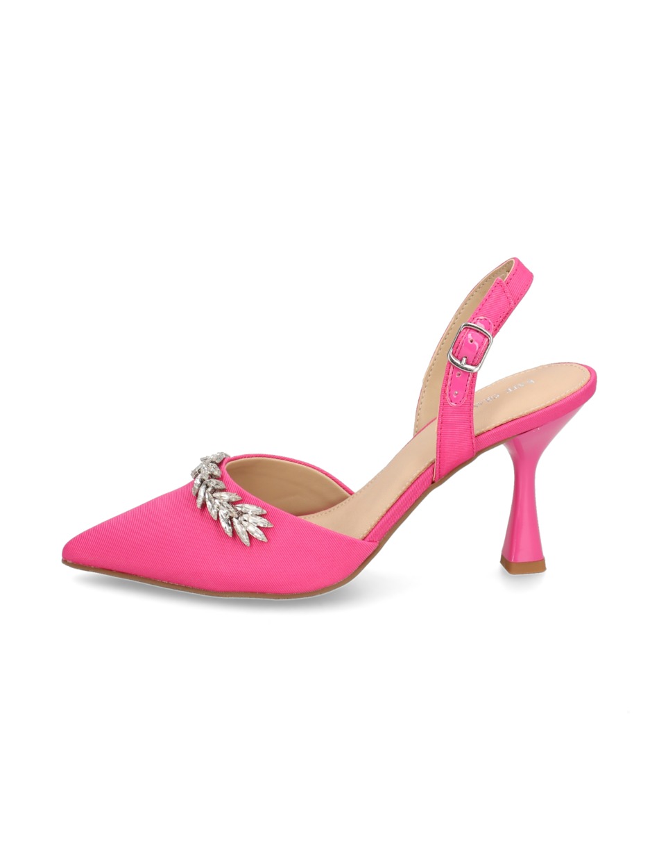 Textil Slingpumps