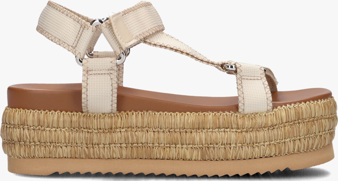 beige blasz platte sandalen cls14351