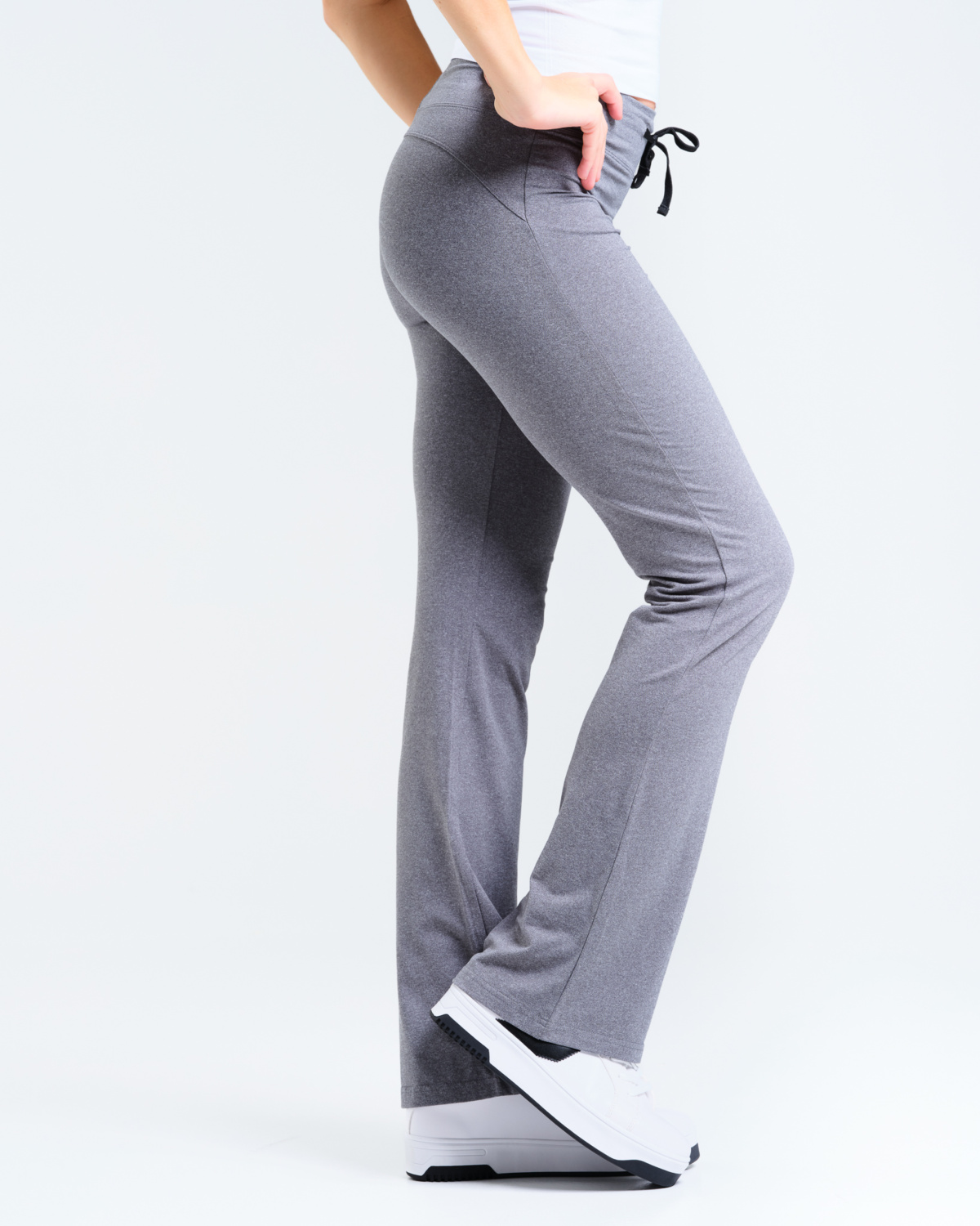 LEVITY Calm Straight Leg Pants 2.0 Dark Grey Marl