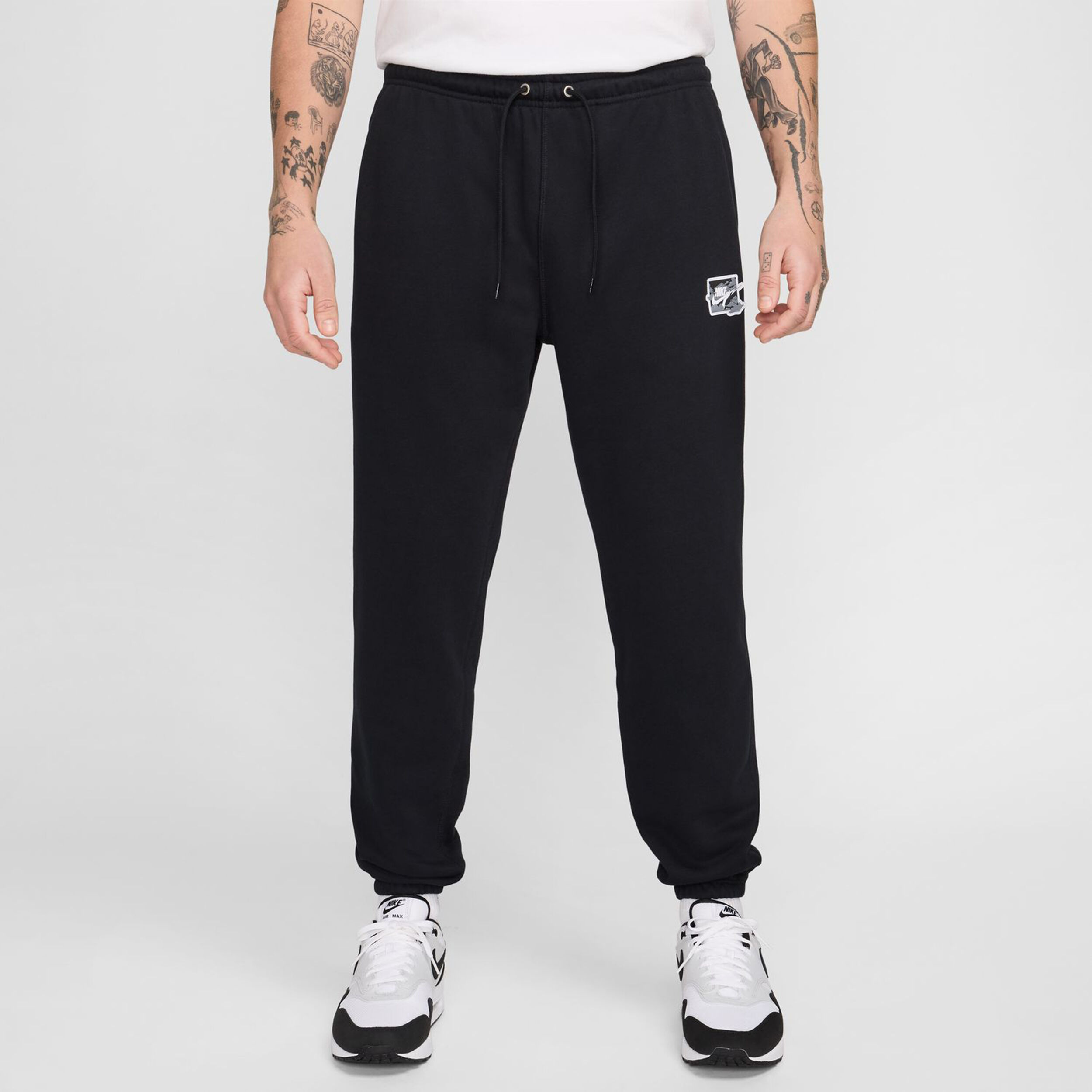 Nike Club Cuff Bolt Pantalon Survêtement Hommes - Noir , Blanc