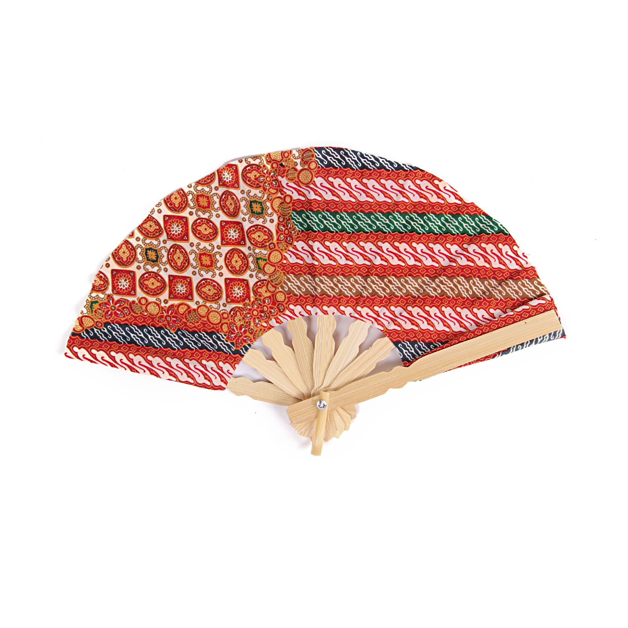 Traditioneller Fächer aus Bambus, B 36 cm, H 21 cm günstig bestellen