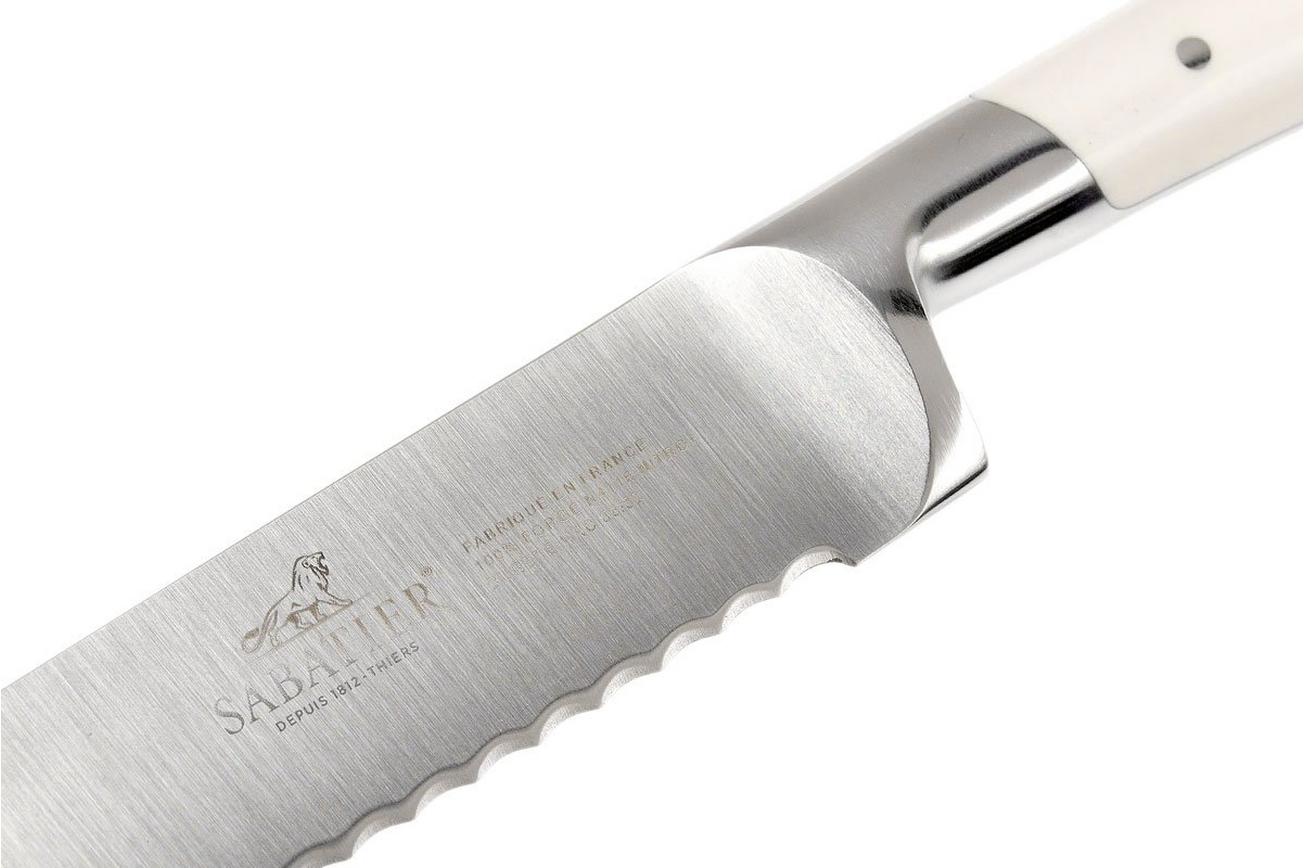 Lion Sabatier Edonist Perle broodmes 20 cm, wit, 807181