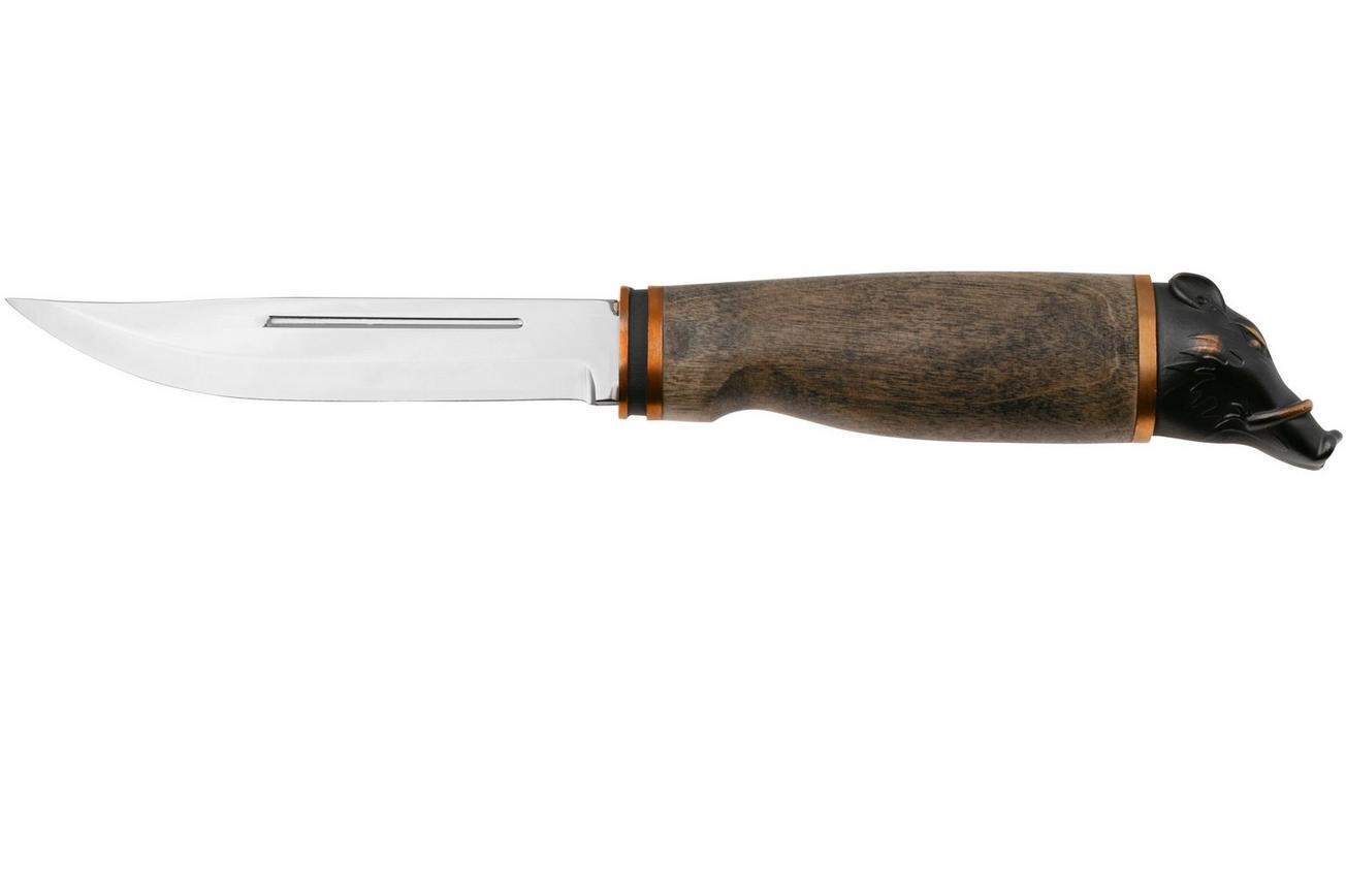 Martiini Wild Boar, 546013W, Stainless, Waxed Curly Birch, outdoormes