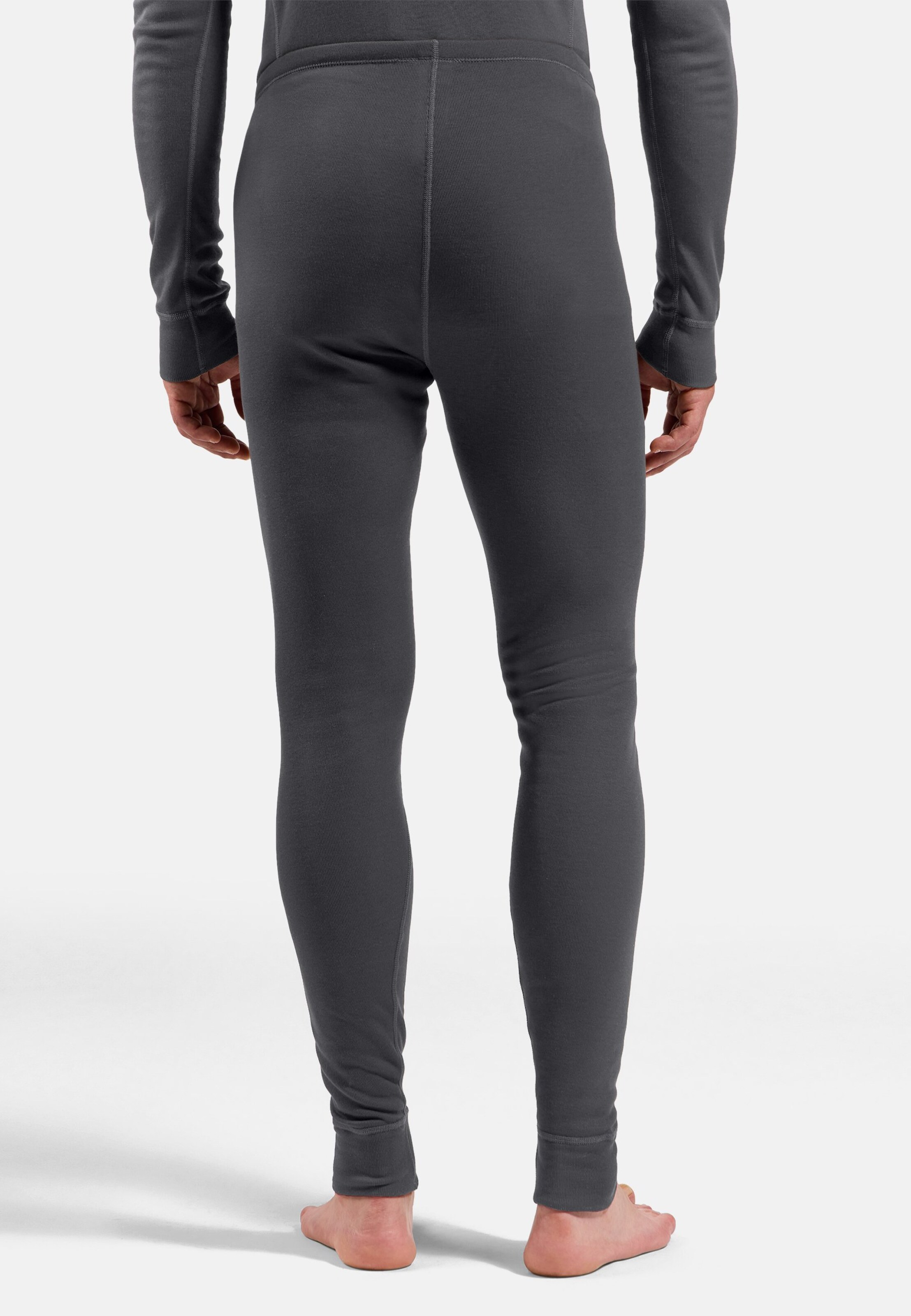 Active Warm Base Layer Tights in dark grey melange