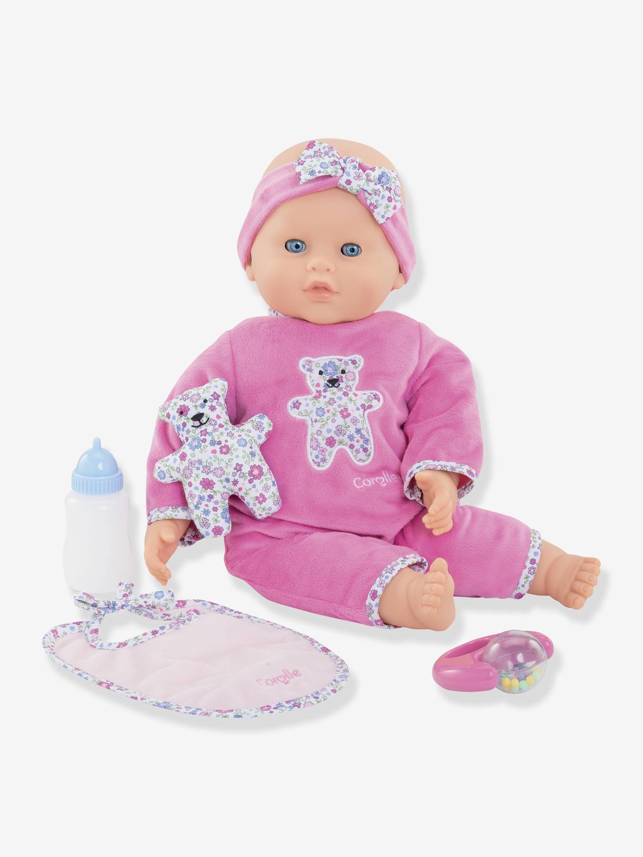 Boneca interativa Lucille Corolle rosa