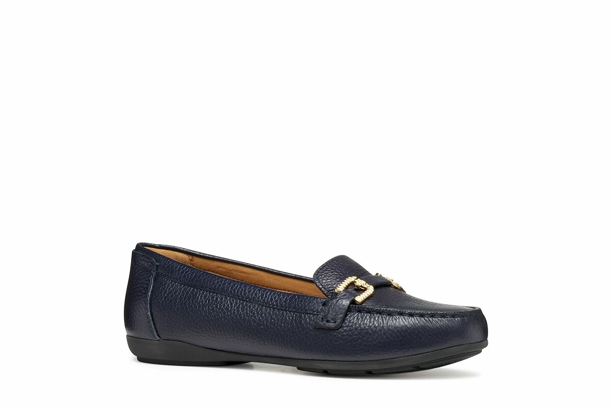 GEOX<br>Mocassins respiráveis em couro Annytah