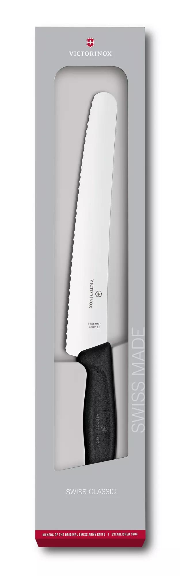 Swiss Classic Brot- und Konditormesser-schwarz