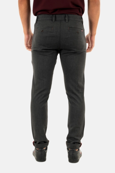 Pantalons Benson & Cherry classic chino anthra
