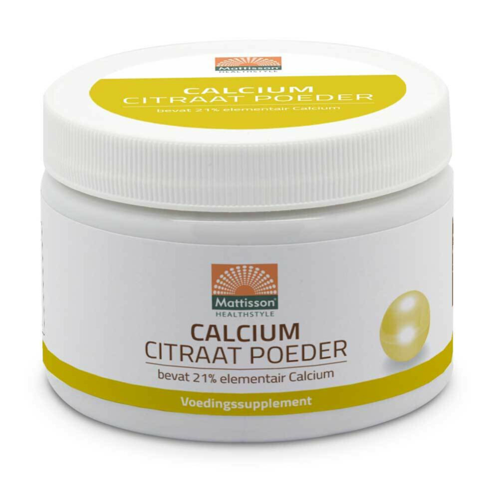 Mattisson Calcium Citraat 125 gr