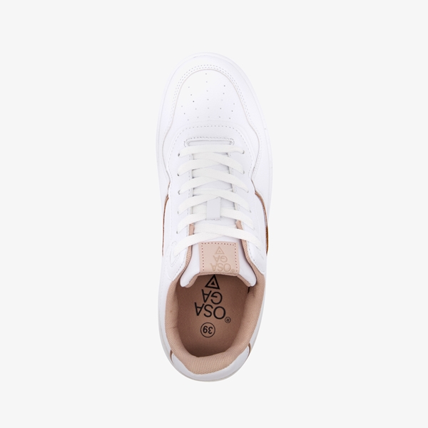 Osaga Demi dames sneakers met beige details