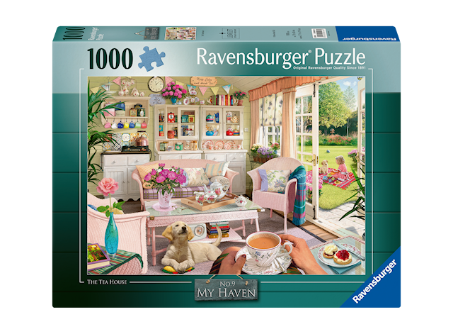 Te huset Puslespill 1000 brikker, Ravensburger