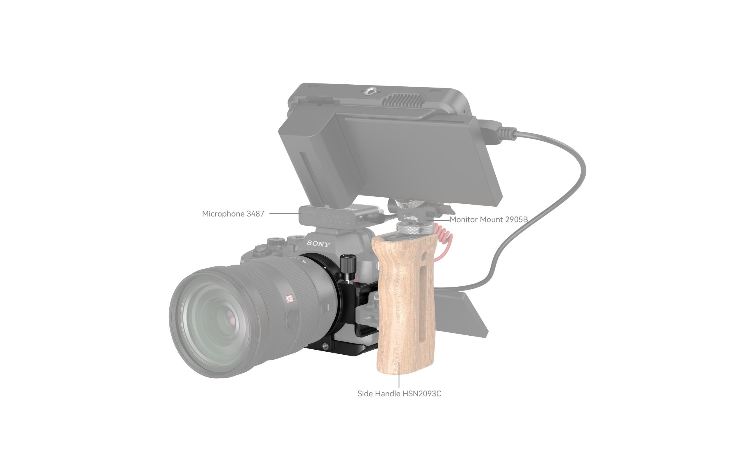 Montageplatte Drehbares Horizontal-Vertikal KitDrehbares Montageplatten-Kit für Sony A7R V / A7 IV / A7S III / A7R IV